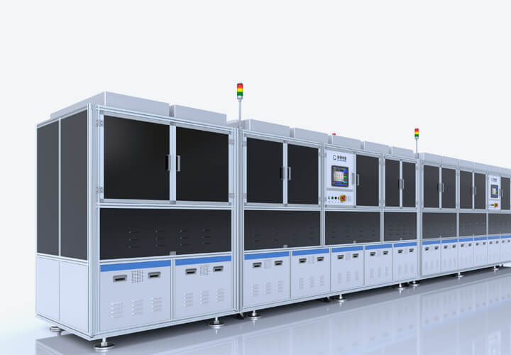 4.5秒全自动柔性屏COP/FOP绑定整线